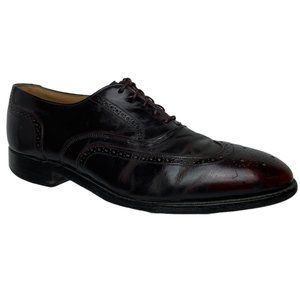 Johnston & Murphy Optima Wingtip Burgundy Dress Shoes